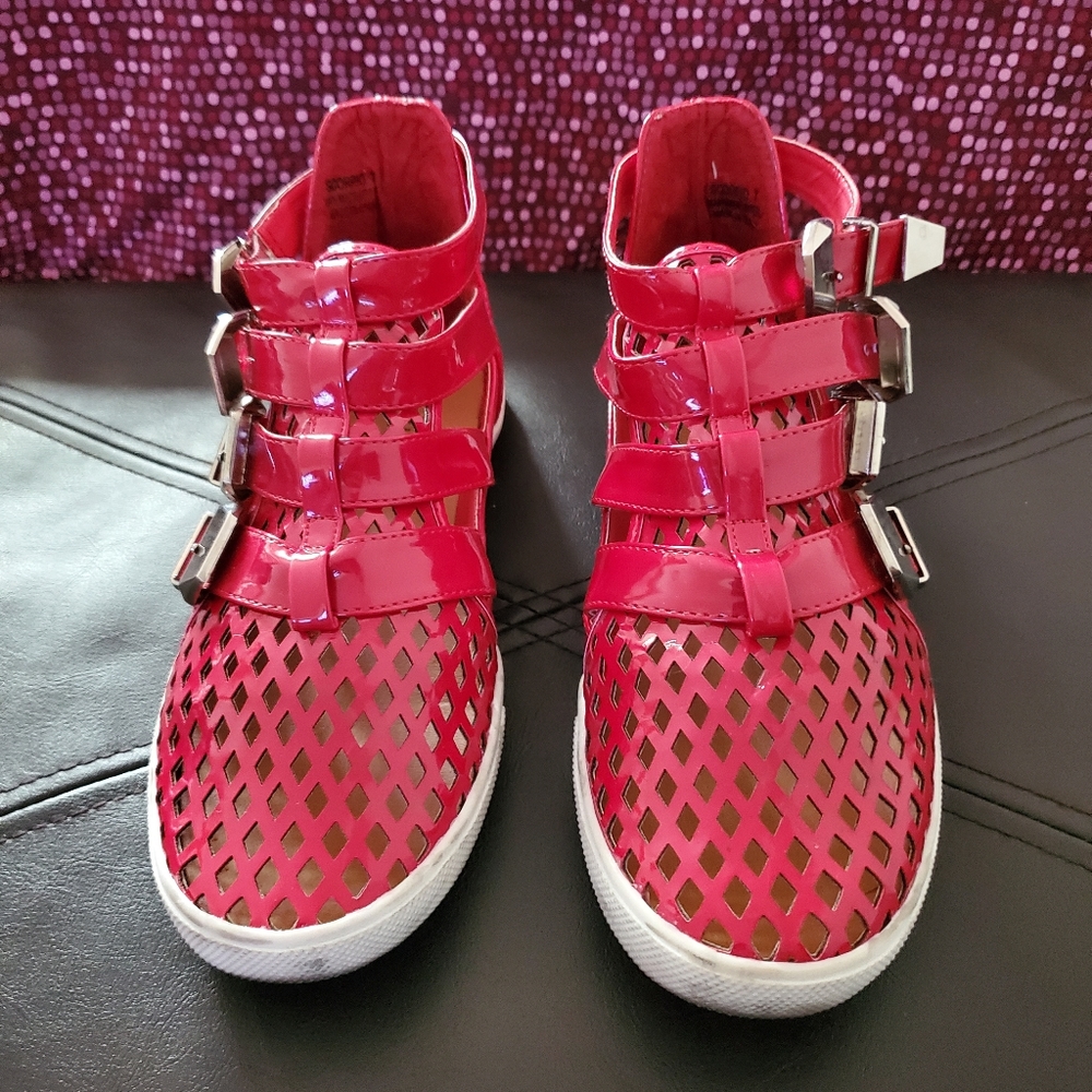 N.Y.L.A Red Scorpio Shoes